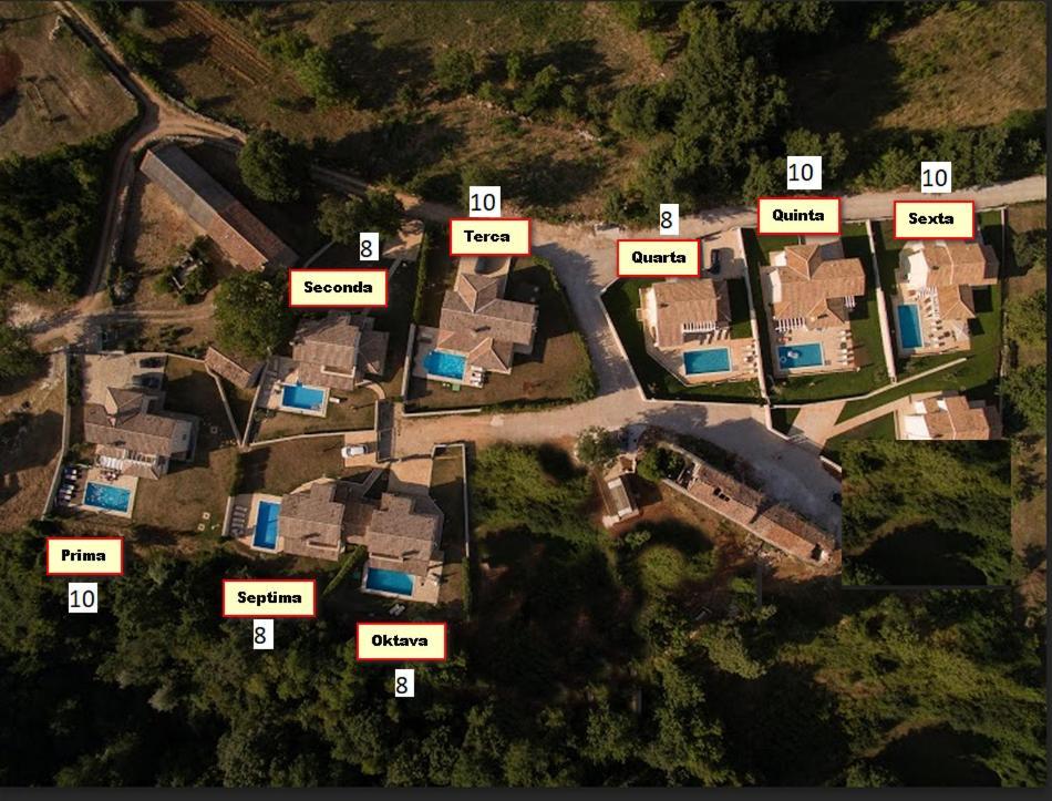 Villas Adagio Rojnići Exterior foto